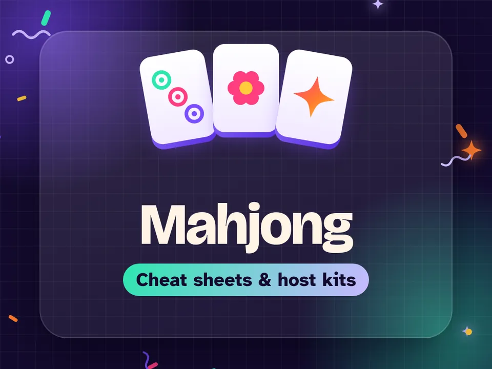 American Mahjong printable kits
